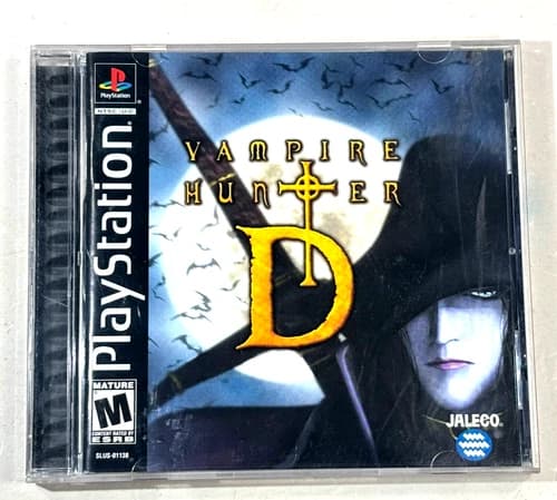 Vampire Hunter D (Sony PlayStation 1, 2000) PS1 CIB
