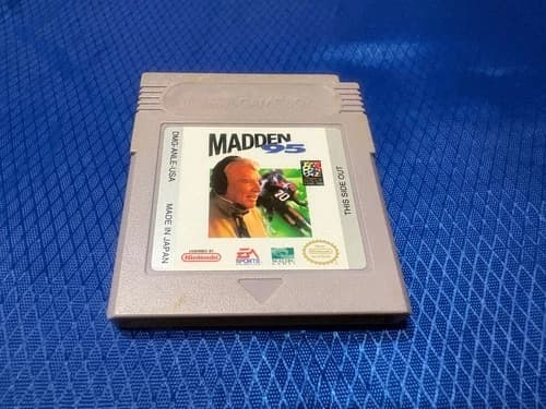 Madden 95 (Nintendo Game Boy, 1994) tested works