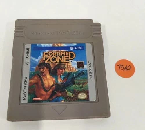 FORTIFIED ZONE Nintendo GameboyMetal Gear Clone Jaleco Rare Tested/Works 73A2