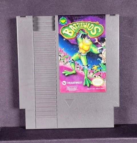 Battletoads (Nintendo Entertainment System NES, 1991) - *TESTED* - FAST SHIP