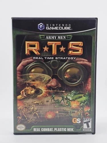 Nintendo Gamecube Army Men RTS CIB Cleaned & Tested