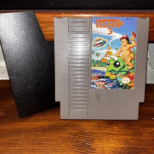 Adventure Island 3 NES Cart Game for Nintendo | Cleaned Tested Working