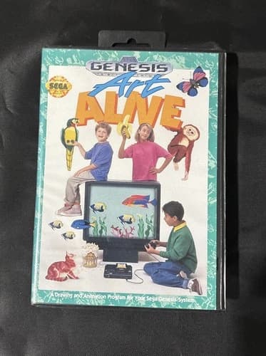 Art Alive Sega Genesis Complete in Box