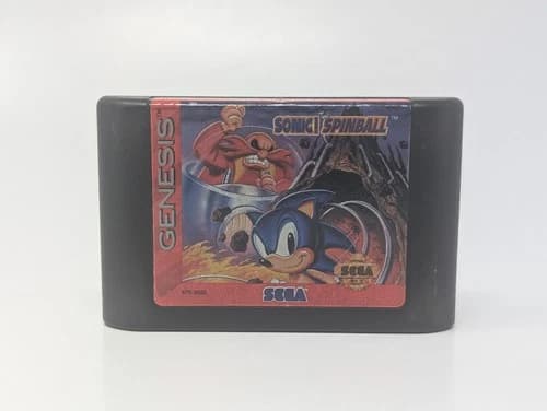 Sonic Spinball (Sega Genesis, 1993) - Cart Only