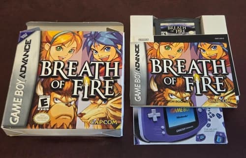Breath Of Fire - Gameboy Advance GBA - Complete CIB Authentic