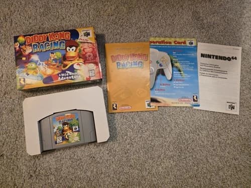 Diddy Kong Racing Complete in Box CIB Nintendo 64 N64