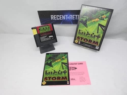 F-117 Night Storm (Sega Genesis, 1993) Complete Tested and working
