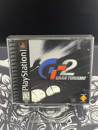 Gran Turismo 2 (Sony PlayStation 1, 1999) PS1 CIB Complete Black Label