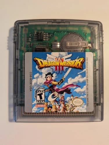 Dragon Warrior 3 III (Game Boy Color, 2001) - Cartridge Only - Tested and Saves
