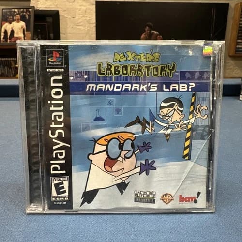 Dexter's Laboratory Mandark's Lab PlayStation PS1 Complete
