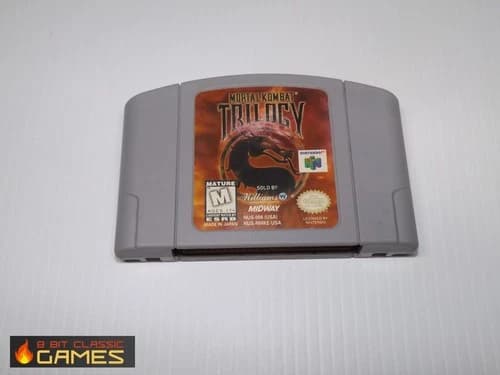 Mortal Kombat Trilogy - Game Only - NINTENDO 64 - FAST SHIPPING! 43a