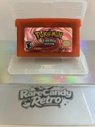 Pokemon FireRed Gameboy Advance GBA Free Shipping Save Tested