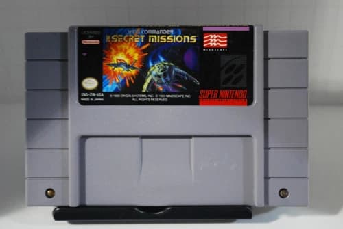 Wing Commander: The Secret Missions (Super Nintendo SNES) TESTED/WORKING