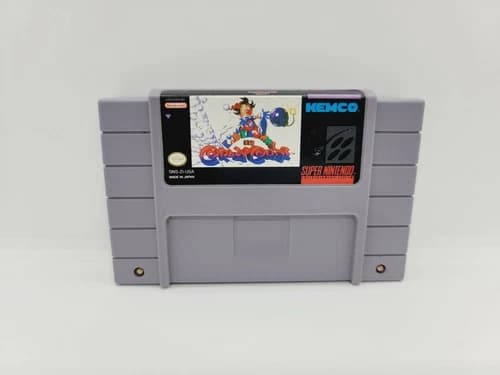 Kid Klown in Crazy Chase (Super Nintendo Entertainment System, 1994) Authentic