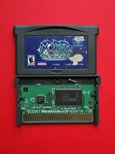 Monster Force Nintendo Game Boy Advance Authentic Saves Cleaned Works