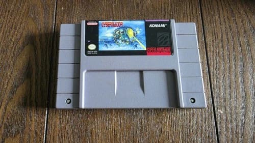 Cybernator (Super Nintendo SNES, 1993) Authentic. Working Nice