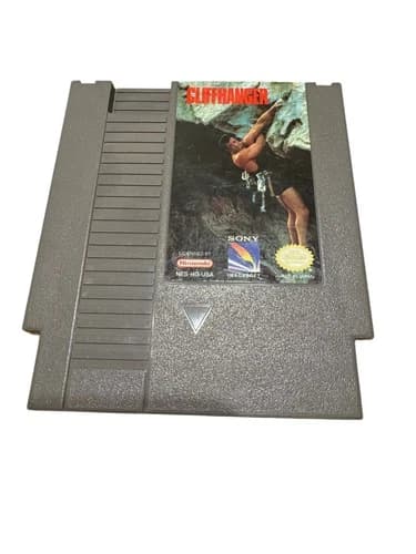 Cliffhanger (Nintendo, NES, 1993) Authentic Tested and Works RARE