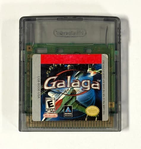 Galaga Destination Earth (Nintendo Gameboy Color, 2000) *Cartridge Only*