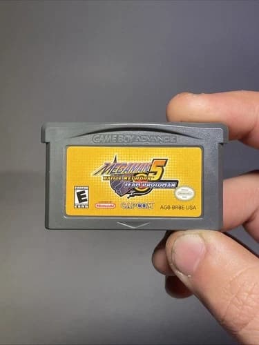 Mega Man Battle Network 5: Team Protoman (Game Boy Advance GBA) Authentic Tested