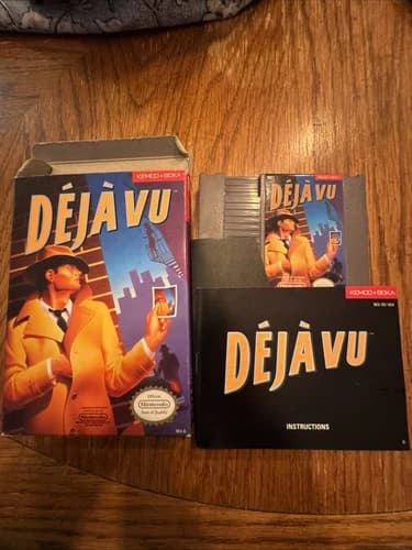 Nintendo NES Deja Vu CIB Authentic