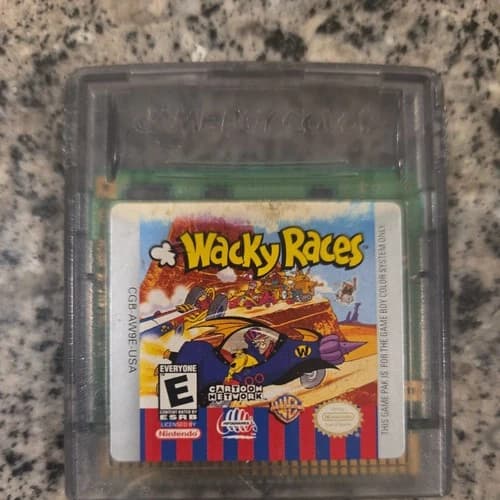 wacky races gameboy color