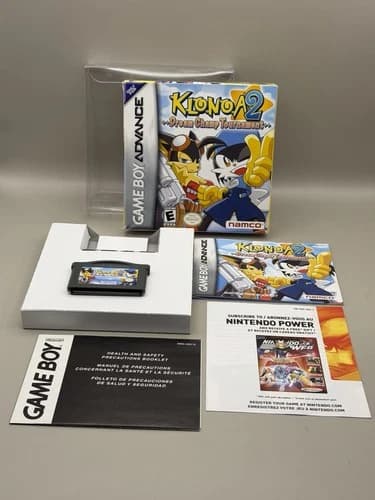 Klonoa 2 Dream Champ Tournament (Game Boy Advance, 2005) CIB - Complete