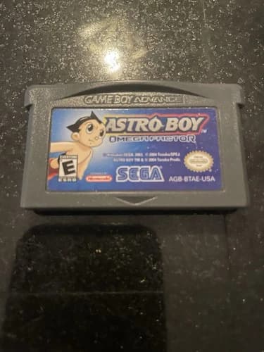 Astro Boy: Omega Factor - Nintendo Game Boy Advance GBA Cartridge Tested