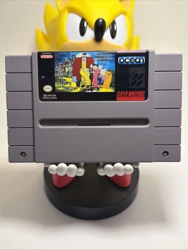 Addams Family Pugsley's Scavenger Hunt (Super Nintendo SNES, 1993) TESTED