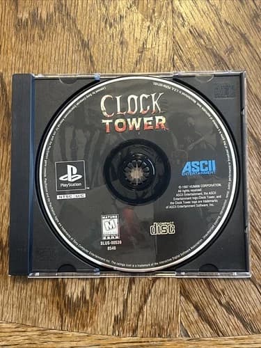 LOOSE Clock Tower (Sony PlayStation 1, 1997) Tested Working
