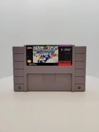 Hit The Ice Super Nintendo SNES Authentic Tested Loose