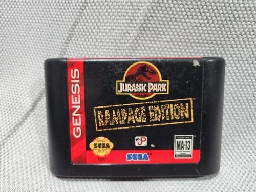 Jurassic Park Rampage Edition (Sega Genesis, 1994) Cart Only