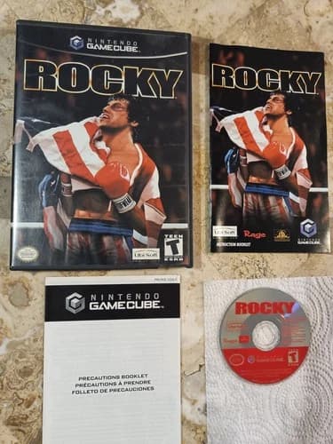 ROCKY ✨NINTENDO GAMECUBE✨ USA Complete Hard To Find