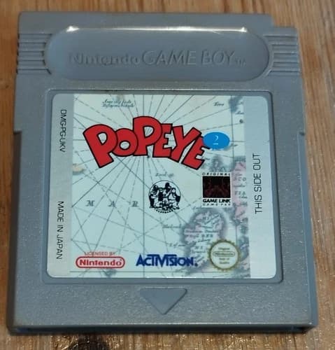 Popeye 2 for Nintendo Gameboy - Tested & Working