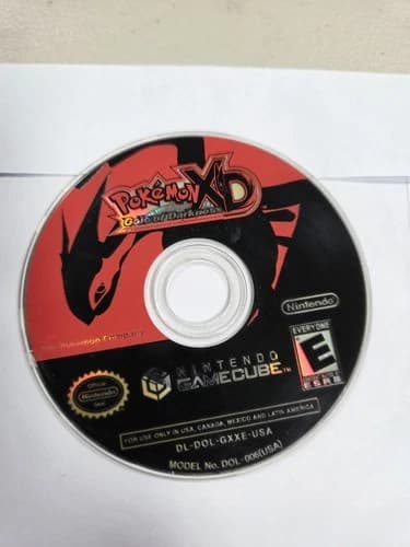 Pokemon XD Gale of Darkness Nintendo GameCube Disc Only *Tested* Beautiful Disc