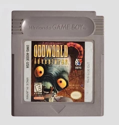 Oddworld Adventures (Nintendo Game Boy, 1998)