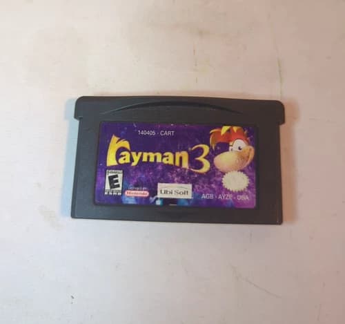 Rayman 3 Nintendo Game Boy Advance GBA Authentic, B5