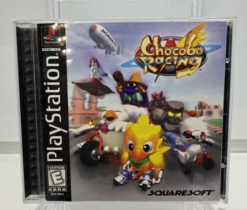 Chocobo Racing Playstation 1 PS1 1999 CIB Registration Card Tested