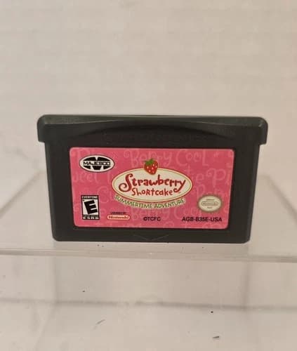Nintendo Gameboy Advance Strawberry Shortcake: Summertime Adventure Works