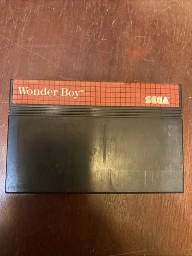 Wonder Boy Sega Master System Mega Cartridge Loose Sega Video Game SEGA Tested