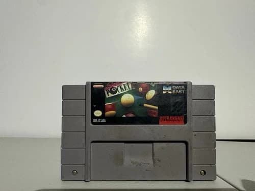 Side Pocket Super Nintendo 1993 SNES Pool Game Cartridge Only Fast Ship