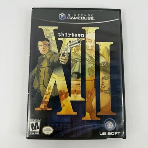 XIII Thirteen Nintendo GameCube Authentic Complete CIB Excellent