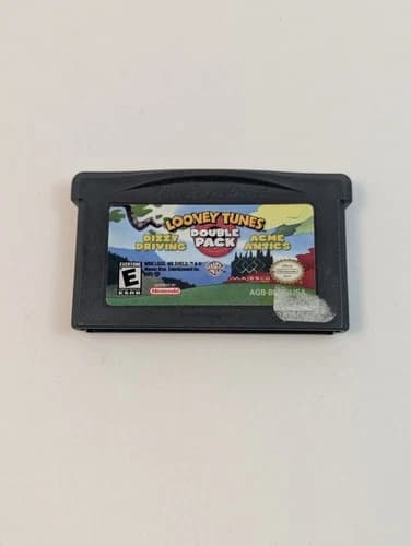 Looney Tunes Double Pack (Nintendo GameBoy Advance GBA, 2005) Tested