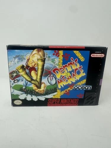 Dennis The Menace (Super Nintendo Entertainment System, 1993) Complete