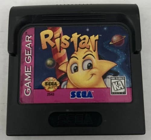 Ristar (SEGA Game Gear) Cartridge Tested & Working Free Shipping