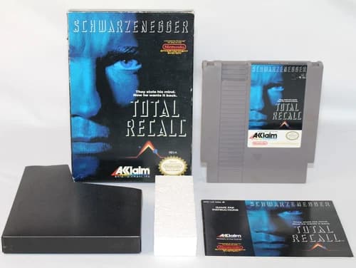 Total Recall NES Nintendo Complete CIB Authentic! Good Condition! NICE!