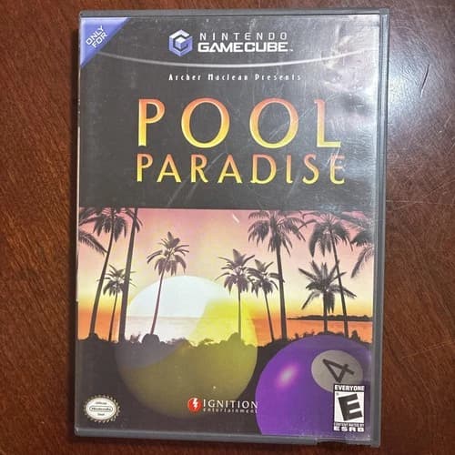 Pool Paradise Billiards 11 Pool Games Nintendo GameCube CIB