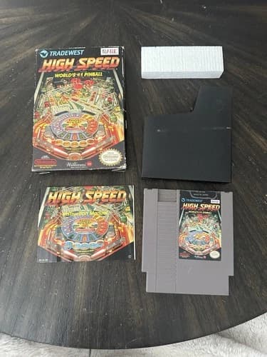 Nintendo NES Game High Speed CIB Complete In Box