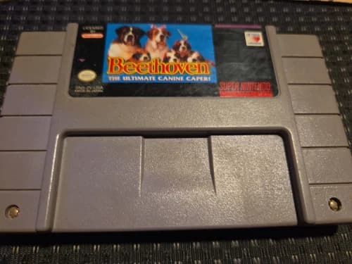 Beethoven The ultimate canine caper! ~ 1992 Supernintendo, SNES Cartridge only