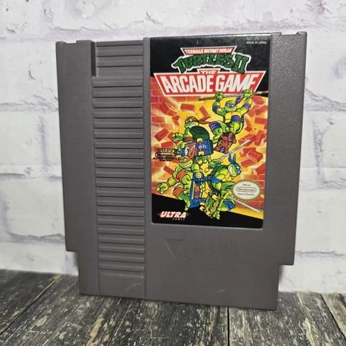 Teenage Mutant Ninja Turtles II: The Arcade Game (Nintendo NES, 1990) CART ONLY