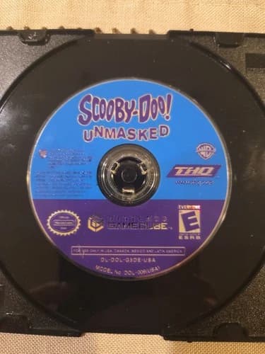 Scooby-Doo Unmasked Nintendo GameCube 2005 DISC ONLY Tested Resurfaced